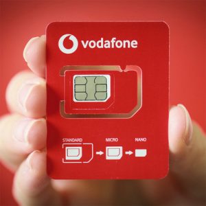 英国沃达丰Vodafone流量卡/英国原生IP/可接打电话/收发短信/英国TikTok Paypal适用